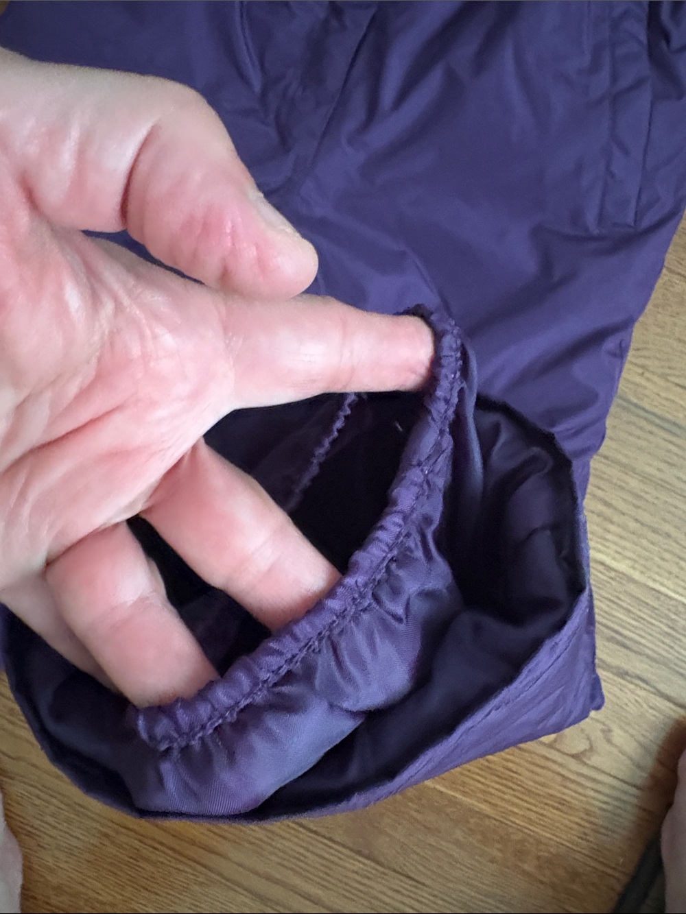 Platinum Purple Kids Snow Bib Pants with Adjustable Straps Size 5/6 - Picture 4 of 11